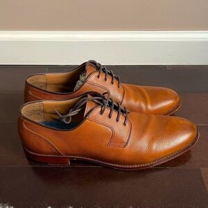Gordon Rush Cognac Leather Shoes Mens Size 9